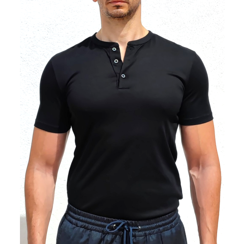 Men's Stretch Linen Muscle Fit Shirts From